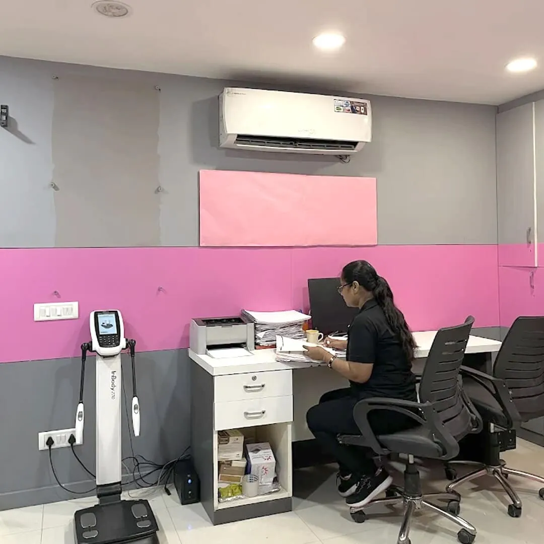 Clinic interior for Dark circles treatment