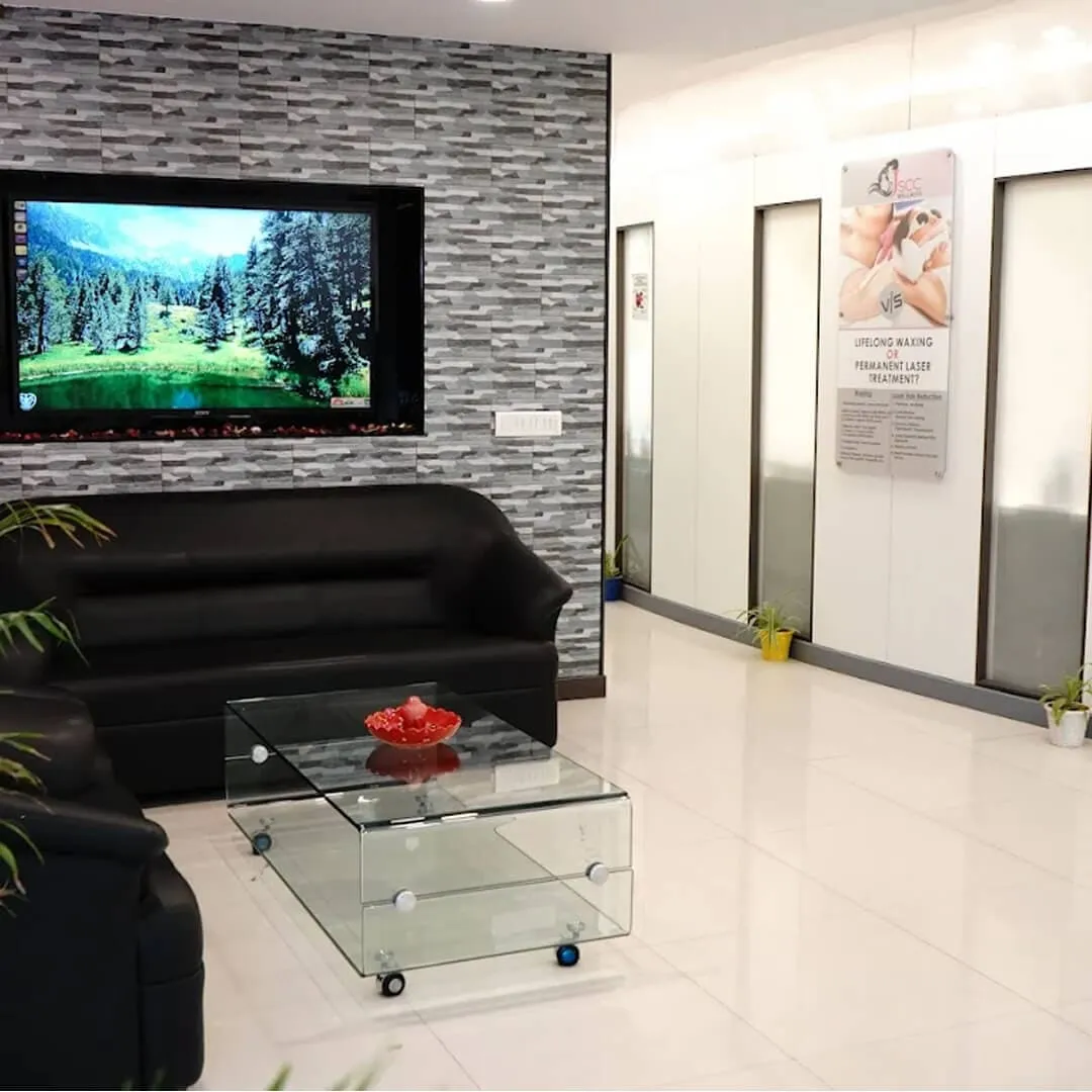 Clinic interior for Pigmentation treatment
